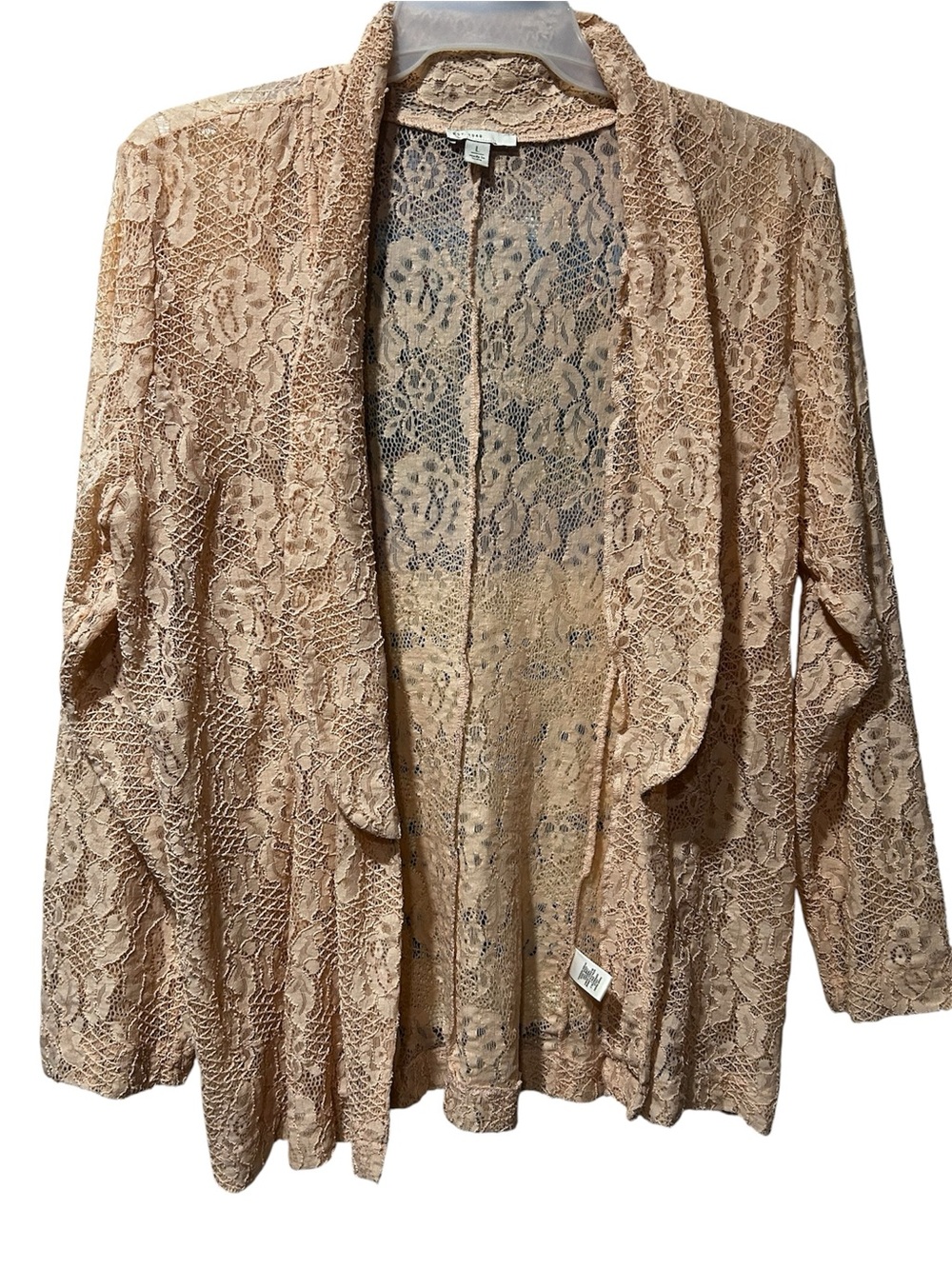 EST. 1946 Lace Open-Front Cardigan